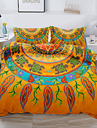 cheap -Colorful Tie Dye Duvet Cover Set Ethnic Bohemian  National style Dream catcher windbell 2/3 Piece Bedding Set with 1 or 2 Pillowcase(Single Twin  only 1pcs)