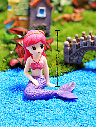 cheap -Aquarium Fish Tank Cute Little Mermaid Ornament Aquarium Fish Tank Desk Decoration Accessories Pet Accessories
