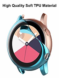 cheap -Smartwatch Screen Protector with Case  for Samsung Galaxy Watch Active 1 Screen Protector TPU Scratch-Resist Frame Protective Cover Shell Full Coverage Clear Case for Samsung Galaxy Watch Active 40mm (Clear/Clear)