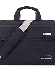 cheap -Laptop Briefcases 14&quot; 15 Inch inch Compatible with Macbook Air Pro, HP, Dell, Lenovo, Asus, Acer, Chromebook Notebook Expandable Bag Waterpoof Shock Proof Nylon Fiber Solid Color for Travel Business