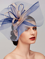 cheap -Stretch Stripes / Net Fascinators / Hats / Headpiece with Bowknot / Cap 1 PC Wedding / Horse Race Headpiece