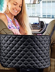 cheap -Purse Holder for Cars Car Purse Handbag Diamond-bordered Holder Between Seats  Auto Storage Accessories for Women Interior - Automotive Consoles &amp; Organizers Net Pocket for Front Seat 1PCS