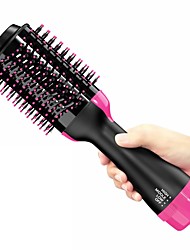 cheap -One Step Hot Air Brush Household Hair Dryer Brush &amp; Volumizer Hair Curler Straightener Salon Hair Styling Tools