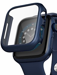 cheap -Case with Screen Protector Accessories For iWatch Apple Watch Series SE / 6/5/4/3/2/1 44 mm 40 mm 38 mm 42mm Slim Guard Thin Bumper Full Coverage Matte Hard Cover Defense Edge
