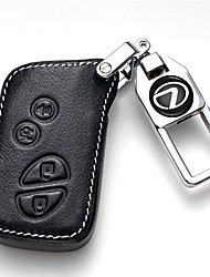 cheap -Key Fob Cover Case Genuine Leather Suit for Lexus GS300 RX350 RX450h IS350 IS250 LS460 GS450h GS350 ES350 LS600h IS350 IS250 LX570 Protection Key Fob Keychain B Model (Black) Large B Models