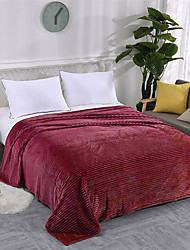 cheap -cross-border solid color drawstring blanket flannel air conditioning blanket gift blanket coral fleece yoga blanket sofa blanket