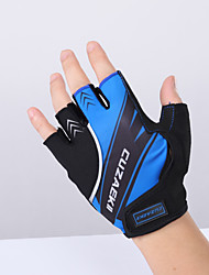 cheap -Bike Gloves / Cycling Gloves Breathable Fingerless Gloves Sports Gloves Grey Red Blue for Adults&#039; Cycling / Bike