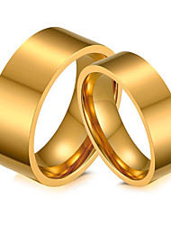 cheap -Men Women Ring Wedding Gold 18K Gold Plated Alloy Stylish 1pc / Couple&#039;s