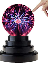 cheap -3 inch Plasma Ball Lamp Touch Sensitive Novelty Nebula Sphere Globe Magical Orb Toy Gift for Kids Men &amp; Women for Birthday Christmas Party Celebrations (3 INCH) - USB &amp; Battery Powered