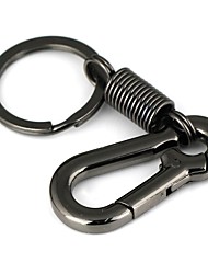 cheap -Retro Style Simple Strong Carabiner Shape Car Keychain Key Chain Ring Keyring Keyfob Key Holder