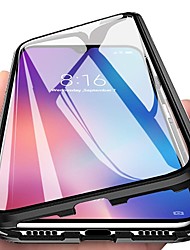 cheap -Magnetic Case with Screen Protector For Samsung Galaxy S22 Ultra A53 S21 Plus S20 FE A72 A52 A42 A32 Note 20 Ultra 360-degree Single Side Tempered Glass Metal Phone Fundas Cover