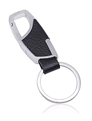 cheap -Carabiner Key Ring Clip Car Keychain Clip Bottle Opener Key Chain Ring Zinc Alloy &amp; Leather for Men and Women 1PCS GX-345