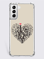 cheap -Valentine&#039;s Day Phone Case For Samsung Galaxy S22 S21 S20 Plus Ultra FE Unique Design Protective Case Shockproof Dustproof Back Cover TPU