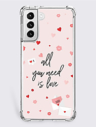 cheap -Valentine&#039;s Day Phone Case For S22 S21 S20 Plus Ultra FE A72 A52 A42 S10 S9 S8 S7 Plus Edge Unique Design Protective Case Shockproof Dustproof Back Cover TPU