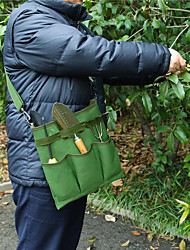 cheap -Waterproof Canvas One-Shoulder Diagonal Garden Tool Bag Garden Pruning Tool Storage Bag