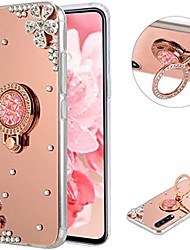 cheap -Phone Case For Samsung Galaxy Full Body Case S22 S21 Ultra Plus FE Portable with Stand Flower Silicone for S9 S8 A32 A22