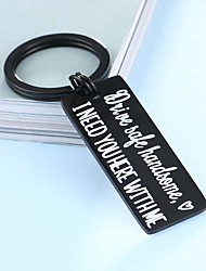 cheap -Drive Safe Car Keychain I Need You Here With Me Gifts for Husband Dad Boyfriend Gifts Valentines Day Father&#039;s day Birthday Gift 1PCS