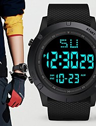 cheap -Digital Watch for Kids Digital Digital Casual Classic Chronograph Luminous LED Light Rubber Silicone / Large Dial