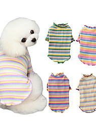 cheap -Pet Dog Clothes Puppy Vest T-shirt Shirt Cute Pajamas Winter Pet Clothes Dog Clothes Bottoming Shirt dog costume puppy clothes