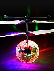 cheap -Gift Magic Flying Ball Toys - Infrared Induction RC Drone Disco Lights LED Rechargeable Indoor Outdoor Helicopter - Toys for Boys Girls Teens and Adults