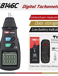 cheap -TASI TA8146C Digital Tachometer Up to 99999 LCD RPM Display Non-Contact Digital Laser Tachometer Speedometer Speed Meter