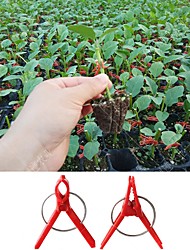 cheap -Plants Graft Clips Plastic fixing fastening Fixture clamp Garden Tools for Cucumber Eggplant Watermelon