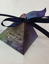 cheap -Wedding Letter For Wedding Guests Gift Boxes Card Paper Ribbons 1 PC