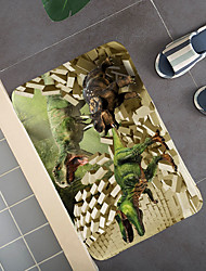 cheap -Creative Dinosaur Pattern Carpet Door Mat Bedroom Living Room Carpet Study Room Carpet Kitchen Bathroom Anti-slip Mat
