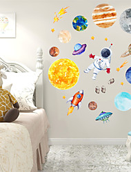 cheap -Stars Cartoon Wall Stickers Bedroom Kids Room &amp; Kindergarten Removable PVC Home Decoration Wall Decal 1pc