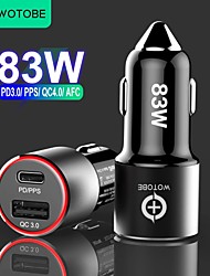 cheap -Factory Outlet 83W Output Power USB Car USB Charger Socket USB Charging Cable CE Certified For Cellphone Universal D2 1 pc