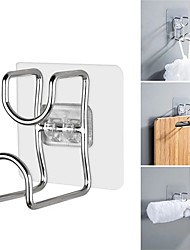 cheap -Stainless Steel Washbasin Rack Saving Space Wall-Mounted Bathroom Basin Hooks Storage Racks Dropshipping Hooks For Hanging