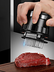 cheap -56 Blades Needle Meat Tenderizer Stainless Steel Knife Meat Beaf Steak Mallet Meat Tenderizer Hammer Pounder Cooking Tools