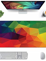 cheap -Basic Mouse Pad Large Size Desk Mat 35.4*15.7 inch Non-Slip with Stitched Edges Rubber Cloth Mousepad for Computers Laptop PC Office Gaming