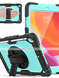 cheap -360 Rotating Case for Apple iPad 9th 8th Gen iPad mini 6th iPad Air 5th 4th iPad Pro 12.9&#039;&#039; 2021 2020 Shockproof Handle Full Body Protection Tablet Cover with Shoulder Strap