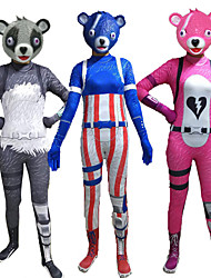 cheap -Inspired by Fortnite Cuddle Team Leader Video Game Cosplay Costumes Cosplay Suits Fashion Long Sleeve Leotard / Onesie Costumes