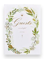 preiswerte -Hochzeit Gästebuch Mit Muster / Druck Papier