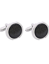 cheap -Men&#039;s Cufflinks Classic Asian Natural Bohemian Fashion Steampunk Brooch Jewelry Black For Cocktail Party Road With Sand Eid al-Fitr Lederhosen Boxing Training