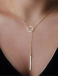 cheap -Women&#039;s necklace Chic &amp; Modern Valentine&#039;s Day Geometry Necklaces / Gold / Silver / Fall / Winter / Spring