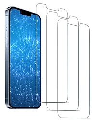 cheap -Phone Screen Protector For Apple iPhone 13 12 Pro Max 11 Pro Max Mini Tempered Glass 3 pcs 9H Hardness Ultra Thin Anti-Fingerprint Front Screen Protector Phone Accessory