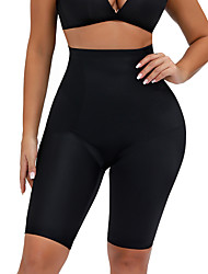 cheap -Women Shapewear Control Panties Body Shaper Butt Lifter Padded Hip Enhancer Seamless Underwear Hi- Waist Short Black Beige M L XL XXL