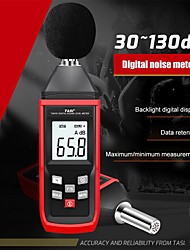 cheap -TASI TA8151 Digital Sound Level Meter Noise Tester Sound Detector Decible Monitor 30-130dB Audio Measuring Instrument Alarm