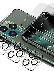 cheap -[3 Sets]3-PCS Tempered Glass Film+ 3-PCS Camera Lens Protector For iPhone 13 12 Pro Max mini 11 Pro Max HD Scratch Proof 9H Hardness