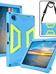 cheap -Tablet Case Cover For Samsung Galaxy Tab A8 A7 Lite Portable Shoulder Strap Shockproof Solid Colored EVA