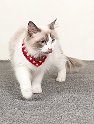 cheap -Pet Saliva Towel Small Fresh Korean Pet Bib Cat And Dog Universal Bib Exquisite Fashion Simple Accessories