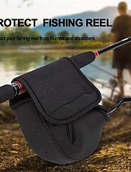 cheap -Water Drop Wheel Protection Bag Lure Rod Fishing Rod Wheel High Elastic Protective Cover Fishing Rod Gear Fishing Supplies Accessories