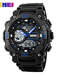 cheap -SKMEI Digital Watch for Men Analog - Digital Digital Modern Style Stylish Casual Waterproof Alarm Clock Stopwatch Plastic PU Leather Fashion