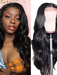 cheap -Lace Front Wigs Human Hair Wigs For Black Women Lace Closure Wigs Human Hair Brazilian Virgin Hair Pre Plucked With Baby Hair Natural Color 16-32 Inch