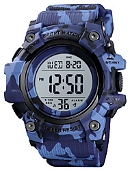 cheap -SKMEI Digital Watch for Men Digital Digital Stylish Stylish Casual Waterproof Alarm Clock Dual Time Zones Plastic Silicone Fashion