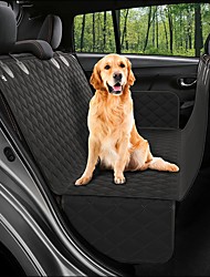 cheap -Dog Back Seat Cover Protector Waterproof Scratchproof Nonslip Hammock for Dogs Backseat Protection Against Dirt and Pet Fur Durable Pets Seat Covers for Cars &amp; SUVs（134cm*144cm）
