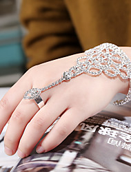 cheap -Women&#039;s Diamond Bracelet Classic Precious Stylish Artistic Alloy Bracelet Jewelry White / Rainbow For Wedding Gift